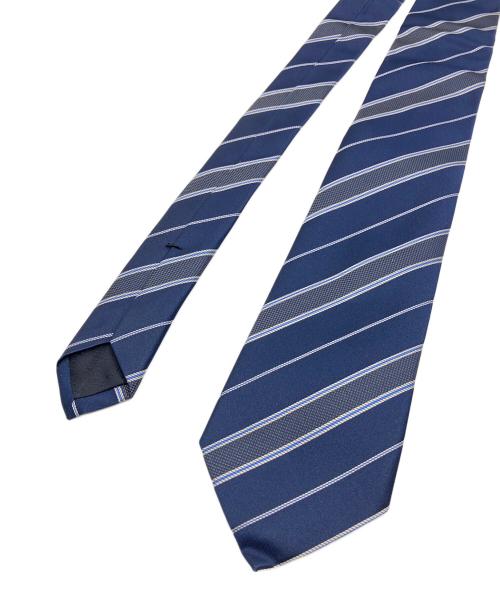 GUCCI（グッチ）GUCCI (グッチ) シルクネクタイ ネイビー サイズ:FREEの古着・服飾アイテム