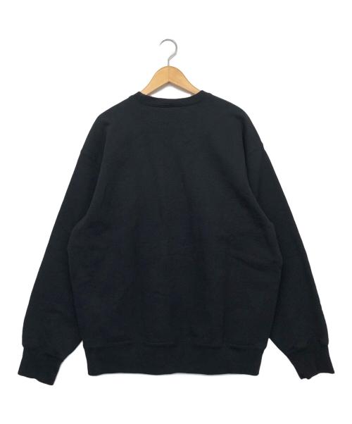 SUPREME（シュプリーム）SUPREME (シュプリーム) WTAPS (ダブルタップス) crewneck ブラック サイズ:LARGEの古着・服飾アイテム