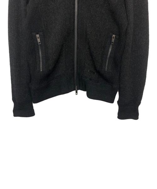 BURBERRY LONDON（バーバリーロンドン）BURBERRY LONDON (バーバリーロンドン) ニットジャケット ブラック サイズ:Mの古着・服飾アイテム