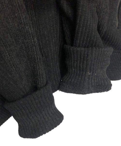 BURBERRY LONDON（バーバリーロンドン）BURBERRY LONDON (バーバリーロンドン) ニットジャケット ブラック サイズ:Mの古着・服飾アイテム