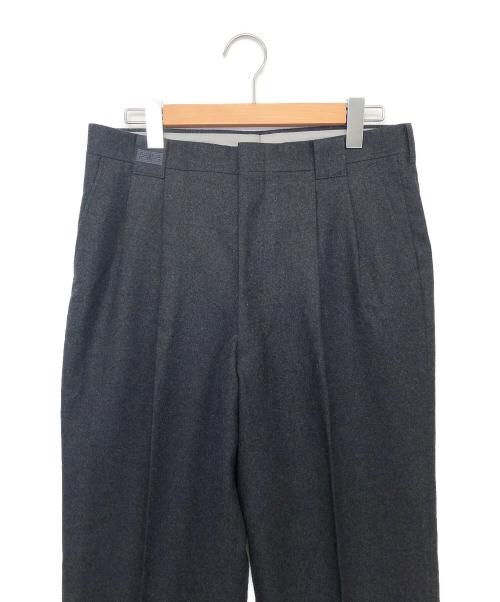BALENCIAGA SPORTS（バレンシアガ）BALENCIAGA SPORTS (バレンシアガ) ウールパンツ グレー サイズ:38の古着・服飾アイテム