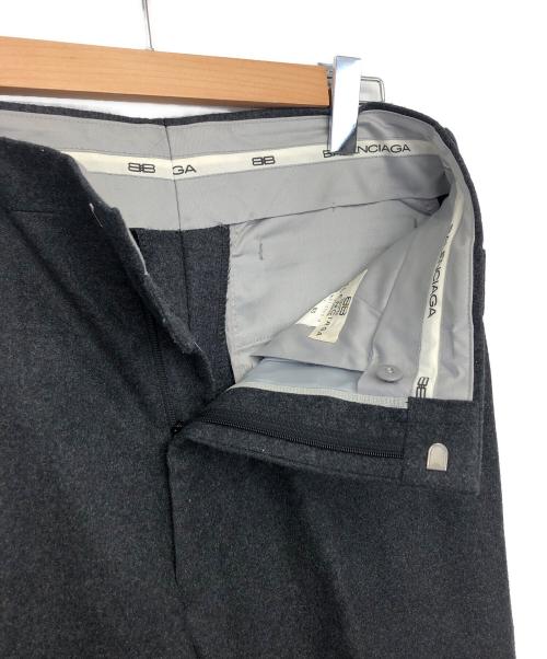 BALENCIAGA SPORTS（バレンシアガ）BALENCIAGA SPORTS (バレンシアガ) ウールパンツ グレー サイズ:38の古着・服飾アイテム