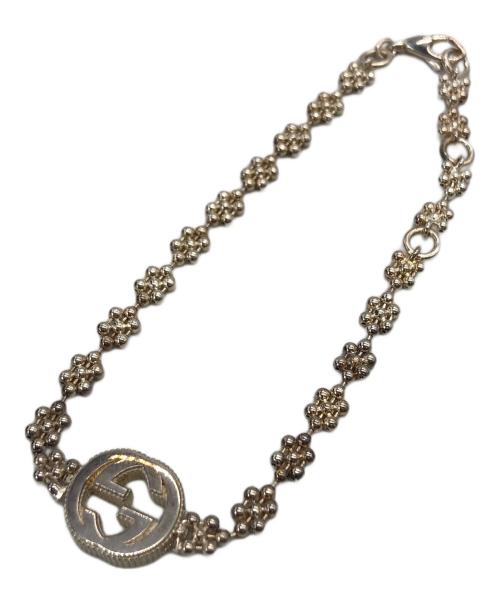 GUCCI（グッチ）GUCCI (グッチ) インターロッキングG ブレスレット シルバーの古着・服飾アイテム