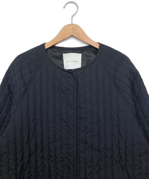 Adam et Rope（アダム エ ロペ）Adam et Rope (アダム エ ロペ) キルティングジャケット ブラック サイズ:FREEの古着・服飾アイテム