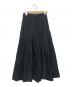 Adam et Rope（アダム エ ロペ）の古着「タフタティアードスカート」｜ブラック
