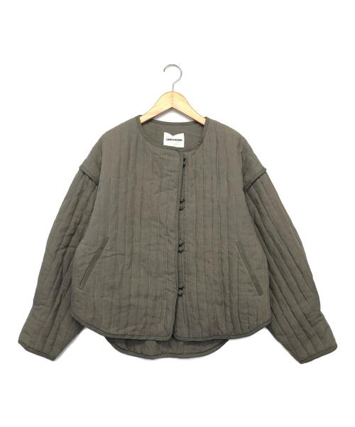 cavezarosso（カベサロッソ）cavezarosso (カベサロッソ) ブルゾン グレー サイズ:FREEの古着・服飾アイテム