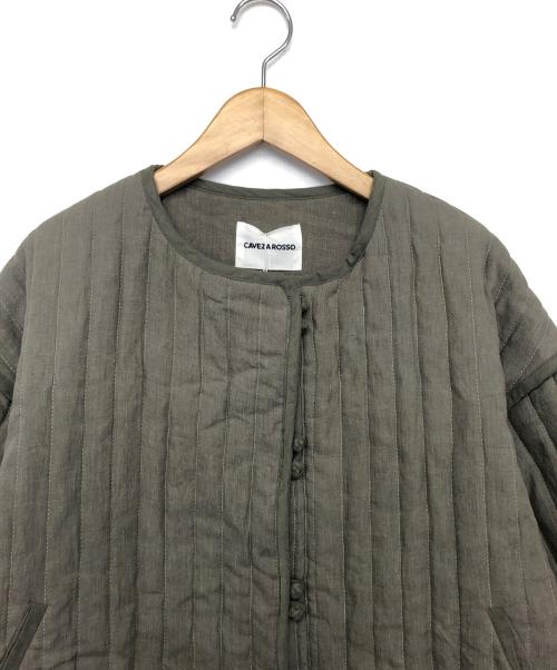 cavezarosso（カベサロッソ）cavezarosso (カベサロッソ) ブルゾン グレー サイズ:FREEの古着・服飾アイテム