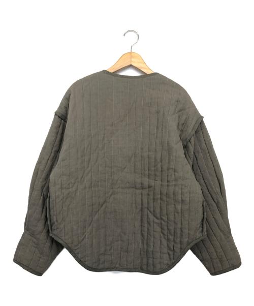 cavezarosso（カベサロッソ）cavezarosso (カベサロッソ) ブルゾン グレー サイズ:FREEの古着・服飾アイテム