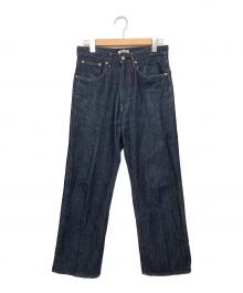 AURALEE（オーラリー）の古着「HARD TWIST DENIM 5P PANTS」｜インディゴ