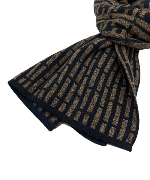 FENDI（フェンディ）FENDI (フェンディ) マフラー ブラウンの古着・服飾アイテム
