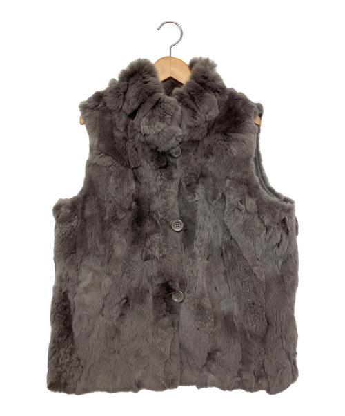 invernale（インベルナーレ）INVERNALE (インベルナーレ) リスクレッキスリバーシブルベスト グレー サイズ:Sの古着・服飾アイテム