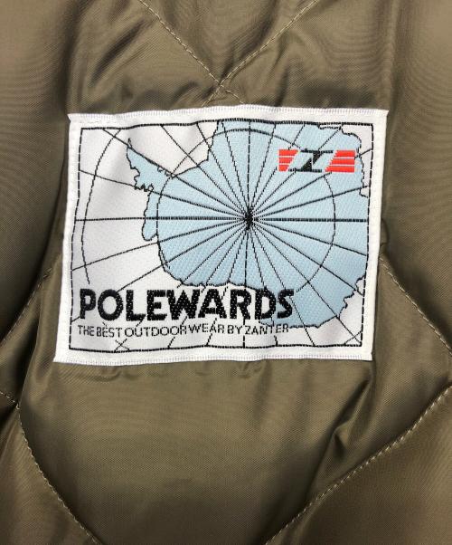 POLEWARDS（ポールワーズ）POLEWARDS (ポールワーズ) ダウンジャケット オリーブ サイズ:Lの古着・服飾アイテム