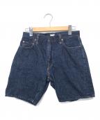 WAREHOUSEウエアハウス）の古着「デニムハーフパンツ」｜インディゴ