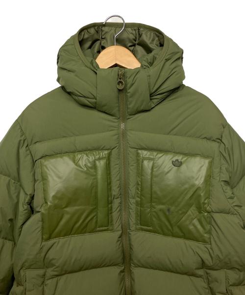 adidas（アディダス）adidas (アディダス) DOWN REGEN PUFFER JACKET グリーン サイズ:L　の古着・服飾アイテム