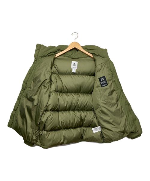 adidas（アディダス）adidas (アディダス) DOWN REGEN PUFFER JACKET グリーン サイズ:L　の古着・服飾アイテム
