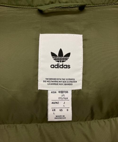 adidas（アディダス）adidas (アディダス) DOWN REGEN PUFFER JACKET グリーン サイズ:L　の古着・服飾アイテム