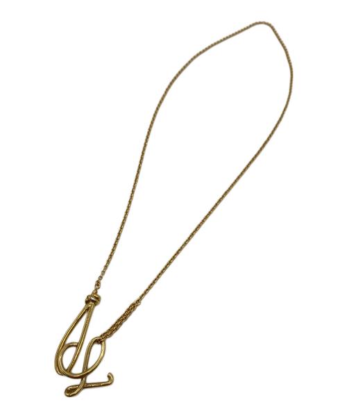 LOEWE（ロエベ）LOEWE (ロエベ) Lロゴネックレスの古着・服飾アイテム