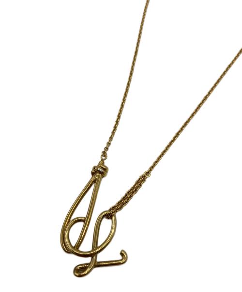 LOEWE（ロエベ）LOEWE (ロエベ) Lロゴネックレスの古着・服飾アイテム