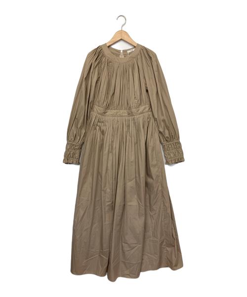 CLANE（クラネ）CLANE (クラネ) スクエアスリーブオールインワン ベージュ サイズ:2の古着・服飾アイテム