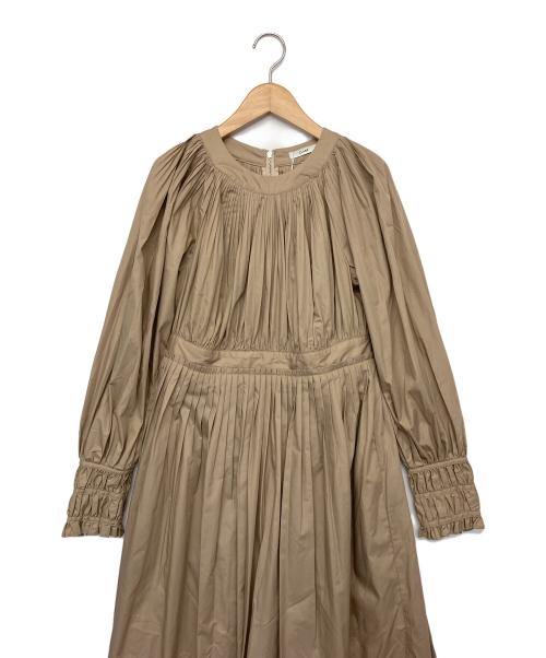 CLANE（クラネ）CLANE (クラネ) スクエアスリーブオールインワン ベージュ サイズ:2の古着・服飾アイテム