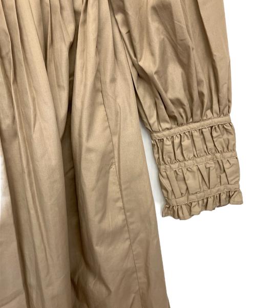 CLANE（クラネ）CLANE (クラネ) スクエアスリーブオールインワン ベージュ サイズ:2の古着・服飾アイテム