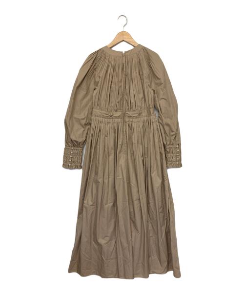 CLANE（クラネ）CLANE (クラネ) スクエアスリーブオールインワン ベージュ サイズ:2の古着・服飾アイテム