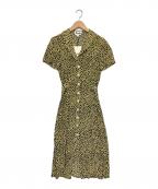 Roujeルージュ）の古着「半袖ワンピース」｜イエロー