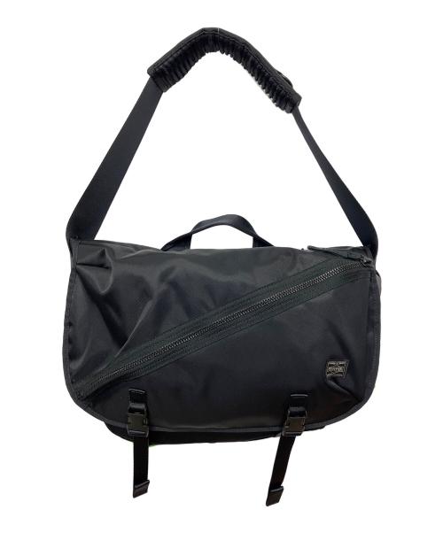 PORTER（ポーター）PORTER (ポーター) ２WAY メッセンジャーバッグ ブラックの古着・服飾アイテム