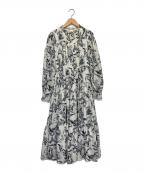 eimy istoireエイミーイストワール）の古着「長袖ワンピース」｜ホワイト