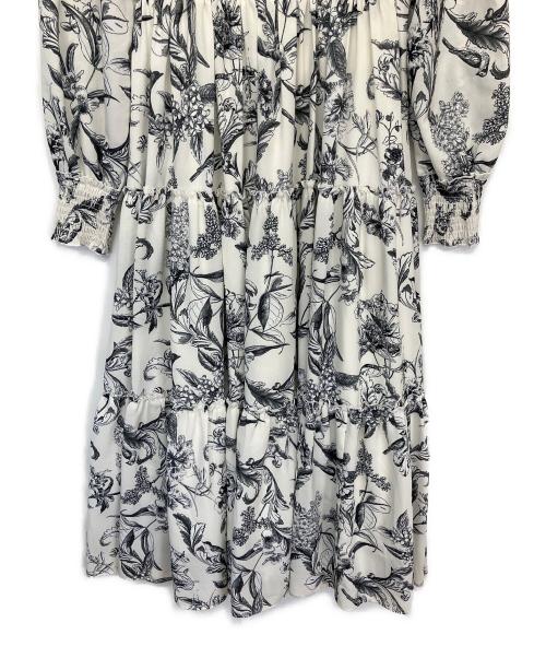 eimy istoire（エイミーイストワール）eimy istoire (エイミーイストワール) 長袖ワンピース ホワイト サイズ:FREEの古着・服飾アイテム