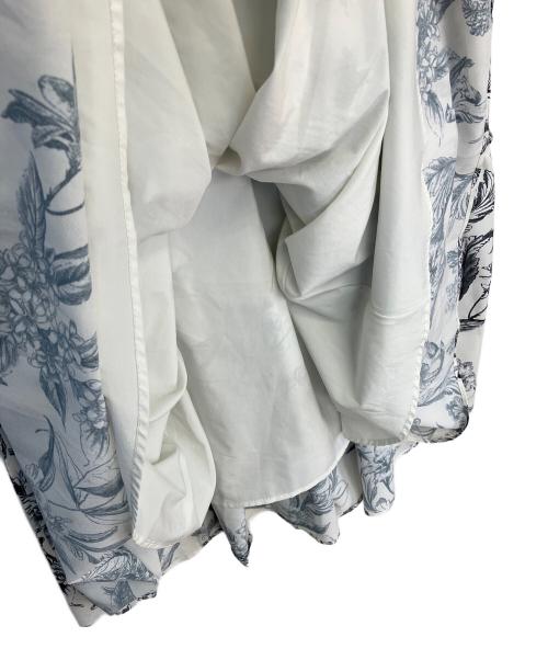 eimy istoire（エイミーイストワール）eimy istoire (エイミーイストワール) 長袖ワンピース ホワイト サイズ:FREEの古着・服飾アイテム