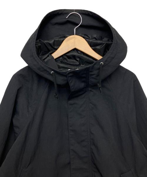 FRAMeWORK（フレームワーク）FRAMeWORK (フレームワーク) フードミドル2WAYジャケット ブラック サイズ:38の古着・服飾アイテム