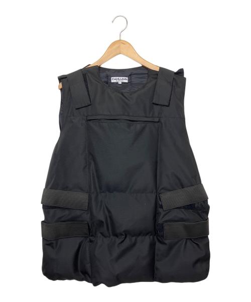 CAHLUMN（カウラム）CAHLUMN (カウラム) Tactical Thinsulate Vest ブラック サイズ:XLの古着・服飾アイテム