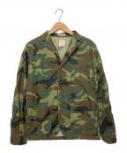 sancaサンカ）の古着「テーラードジャケット」｜グリーン