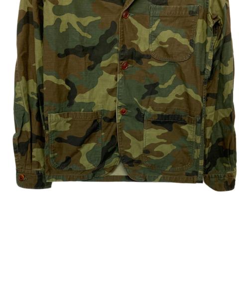 sanca（サンカ）Sanca (サンカ) テーラードジャケット グリーン サイズ:1の古着・服飾アイテム