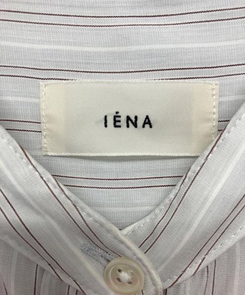 IENA（イエナ）IENA (イエナ) リヨセルバンドカラーシャツワンピース ホワイト サイズ:36の古着・服飾アイテム