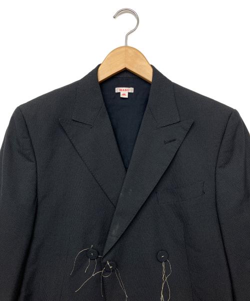 masu（エムエーエスユー）MASU (エムエーエスユー) ジャケット ブラック サイズ:44の古着・服飾アイテム