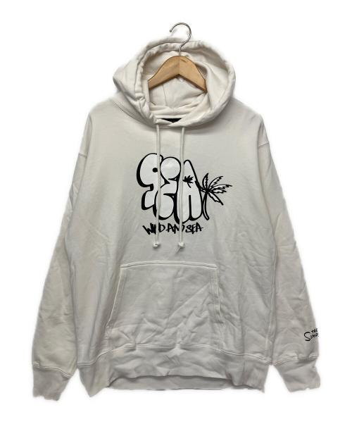 WIND AND SEA（ウィンダンシー）WIND AND SEA (ウィンダンシー) プルオーバーパーカー ホワイト サイズ:Mの古着・服飾アイテム