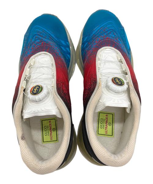 GUCCI（グッチ）GUCCI (グッチ) ULTRAFACE スニーカー レッド×ブルー サイズ:6+の古着・服飾アイテム