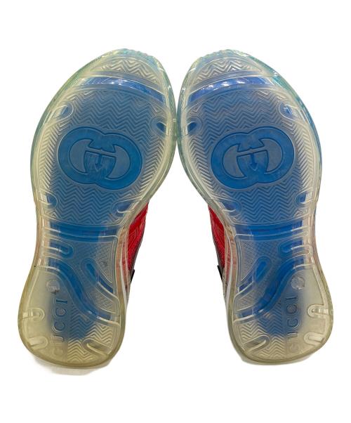 GUCCI（グッチ）GUCCI (グッチ) ULTRAFACE スニーカー レッド×ブルー サイズ:6+の古着・服飾アイテム