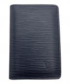 LOUIS VUITTONルイ ヴィトン）の古着「エピ オーガナイザー・ドゥ・ポッシュ カードケース」｜ネイビー