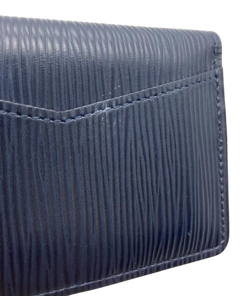 LOUIS VUITTON（ルイ ヴィトン）LOUIS VUITTON (ルイ ヴィトン) エピ オーガナイザー・ドゥ・ポッシュ カードケース ネイビーの古着・服飾アイテム