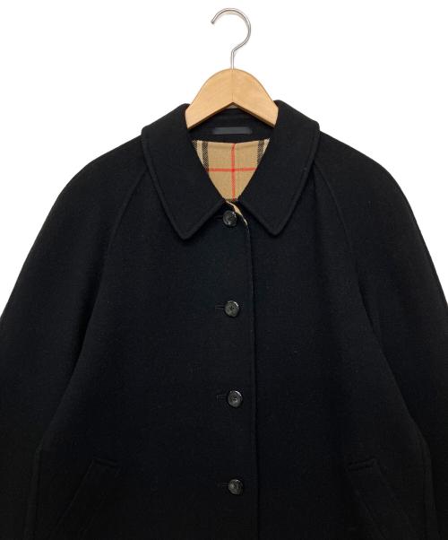 Burberry's（バーバリー）Burberry's (バーバリーズ) ウールコート ブラック サイズ:7の古着・服飾アイテム