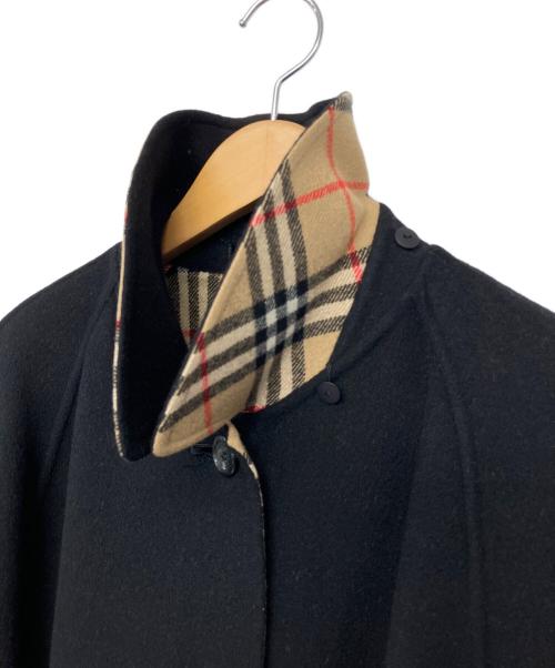 Burberry's（バーバリー）Burberry's (バーバリーズ) ウールコート ブラック サイズ:7の古着・服飾アイテム