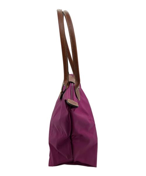LONGCHAMP（ロンシャン）LONGCHAMP (ロンシャン) トートバッグ パープルの古着・服飾アイテム