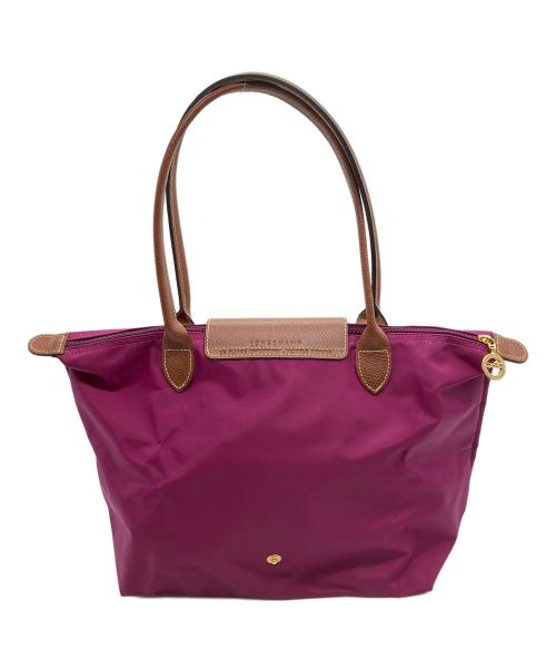 LONGCHAMP（ロンシャン）LONGCHAMP (ロンシャン) トートバッグ パープルの古着・服飾アイテム