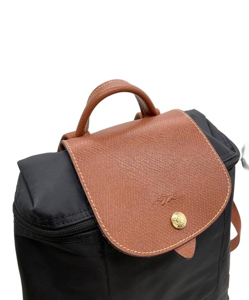 LONGCHAMP（ロンシャン）LONGCHAMP (ロンシャン) リュック ブラックの古着・服飾アイテム
