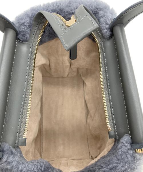 IACUCCI（イアクッチ）IACUCCI (イアクッチ) 2WAYムートンバッグ グレーの古着・服飾アイテム