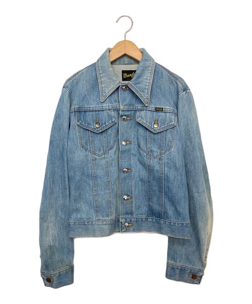 Wrangler（ラングラー）Wrangler (ラングラー) 70sデニムジャケット　黒タグ USA インディゴ サイズ:不明の古着・服飾アイテム