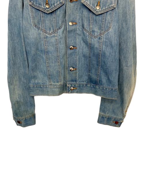 Wrangler（ラングラー）Wrangler (ラングラー) 70sデニムジャケット　黒タグ USA インディゴ サイズ:不明の古着・服飾アイテム